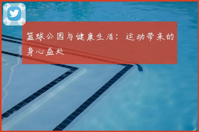 篮球公园与健康生活:运动带来的身心益处