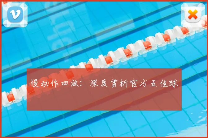 慢动作回放：深度赏析官方五佳球
